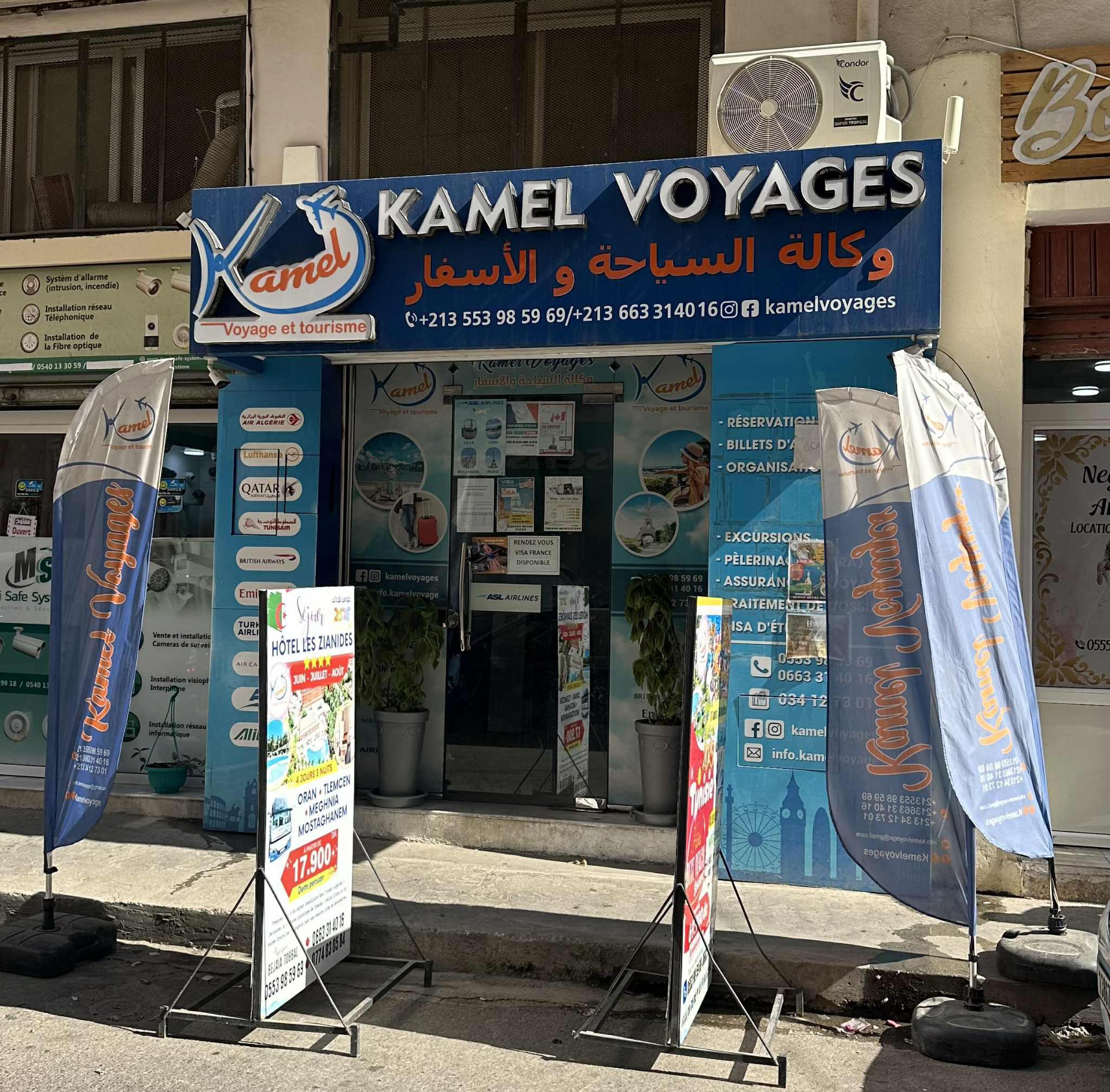 Siège - Kamel Voyages